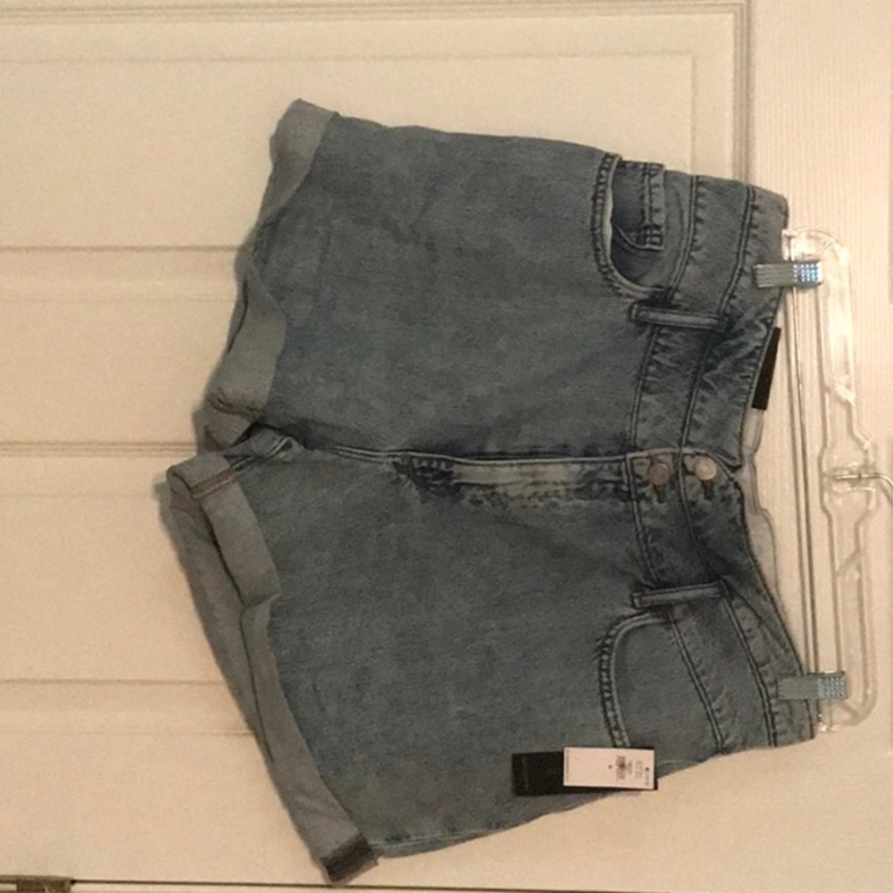 Banana Republic high waist denim shorts